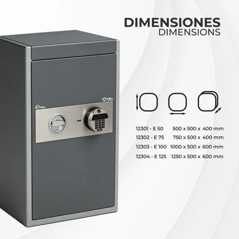 CAJA FUERTE ROMA E-100 - imagen 6