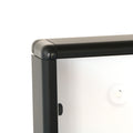 Vitrina Anuncios Exterior Blanco Aluminio Comunidad Portal Informativo - vista principal