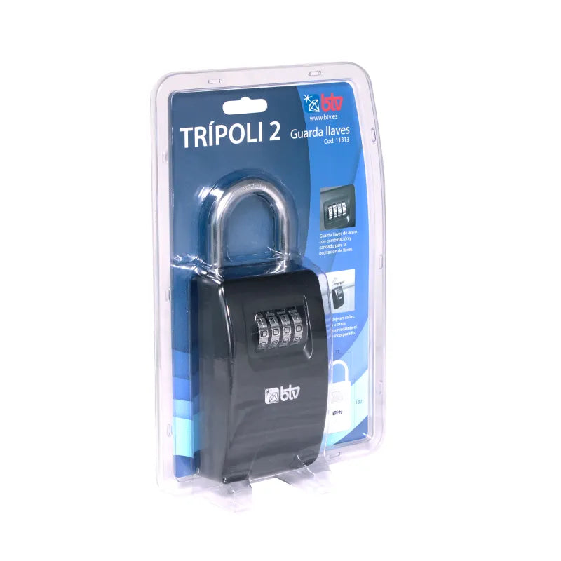 GUARDALLAVES TRIPOLI CON CANDADO - vista lateral