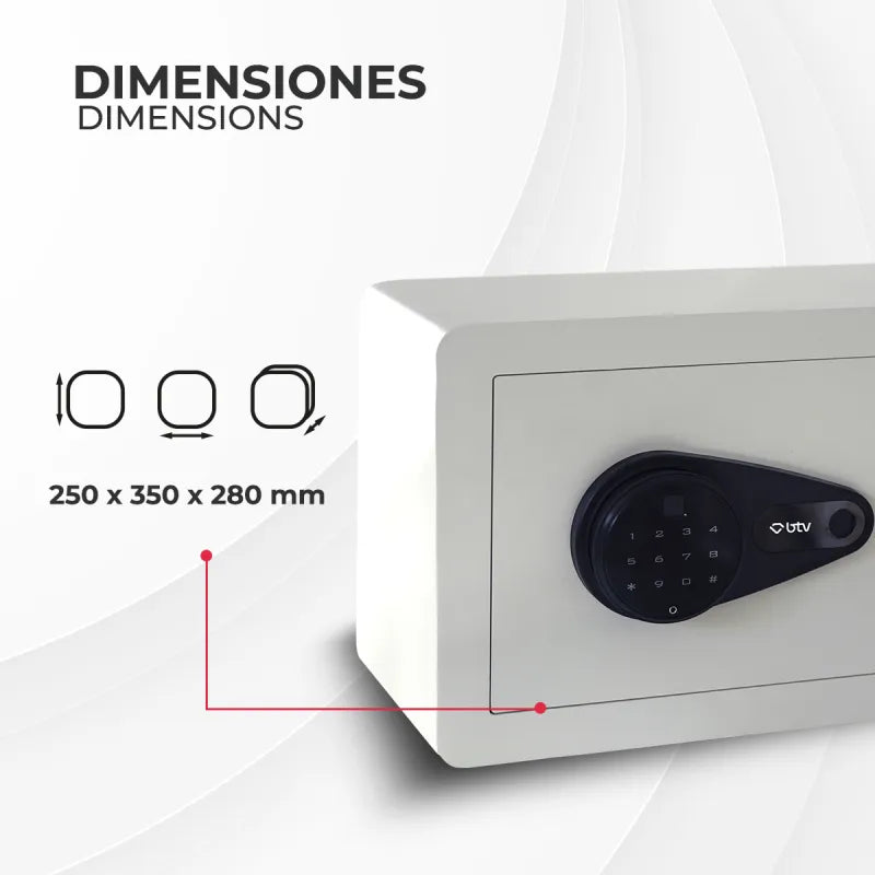 CAJA FUERTE OMEGA BLANCA - imagen 6