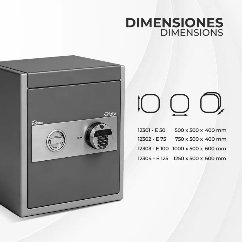 CAJA FUERTE ROMA E-75 - imagen 6