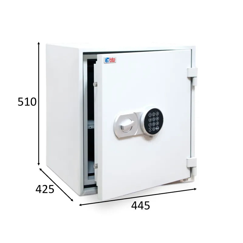 CAJA FUERTE IGNIFUGA VULCANO 51 ELECTRÓNICA - vista lateral