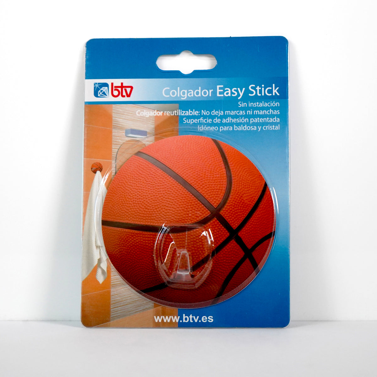 Accesorio Baño Easy Stick Colgador Easy Stick BTV Pared 100mm - vista principal