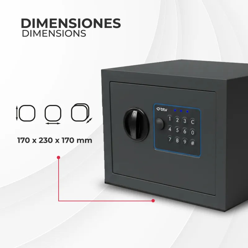 CAJA FUERTE ENA ANTRACITA - imagen 5