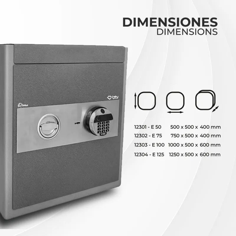 CAJA FUERTE ROMA E-50 - imagen 5