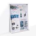 Vitrina Anuncios Exterior Blanco Aluminio Comunidad Portal Informativo - vista principal