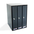 BUZON PRISMA FRONTAL G3 CUERPO NEGRO PUERTA ANTRACITA - vista principal