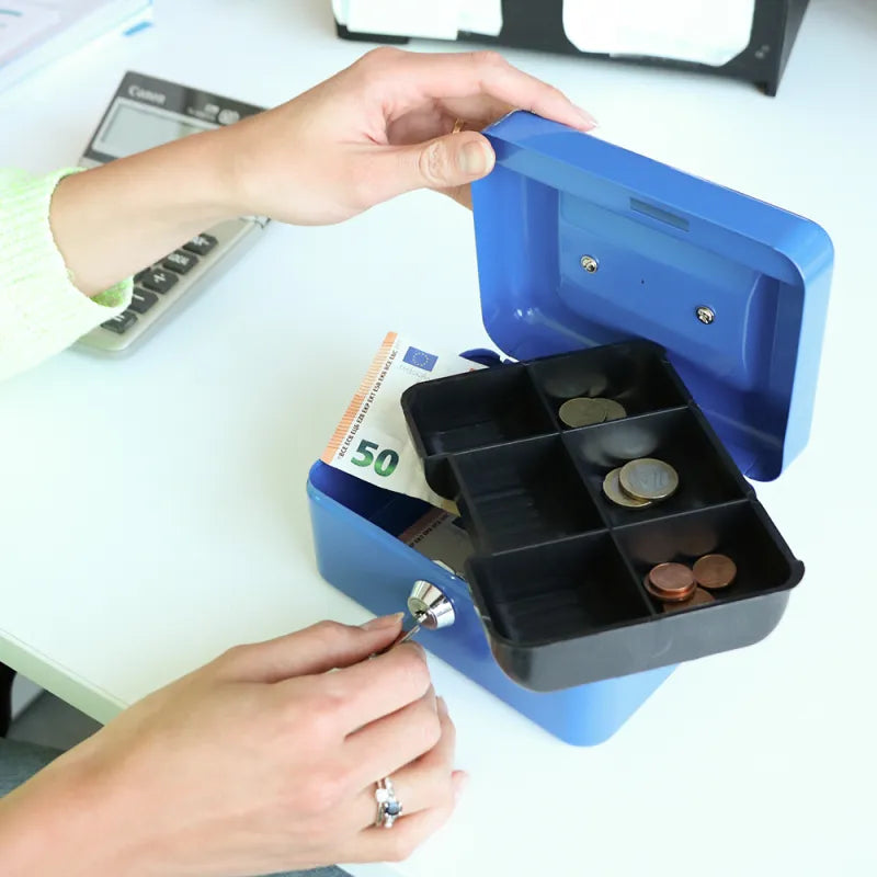 CAJA DE CAUDALES S AZUL - vista detalle