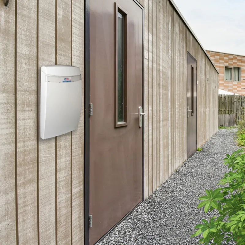 BUZON GALAXY ABS BLANCO - vista lateral