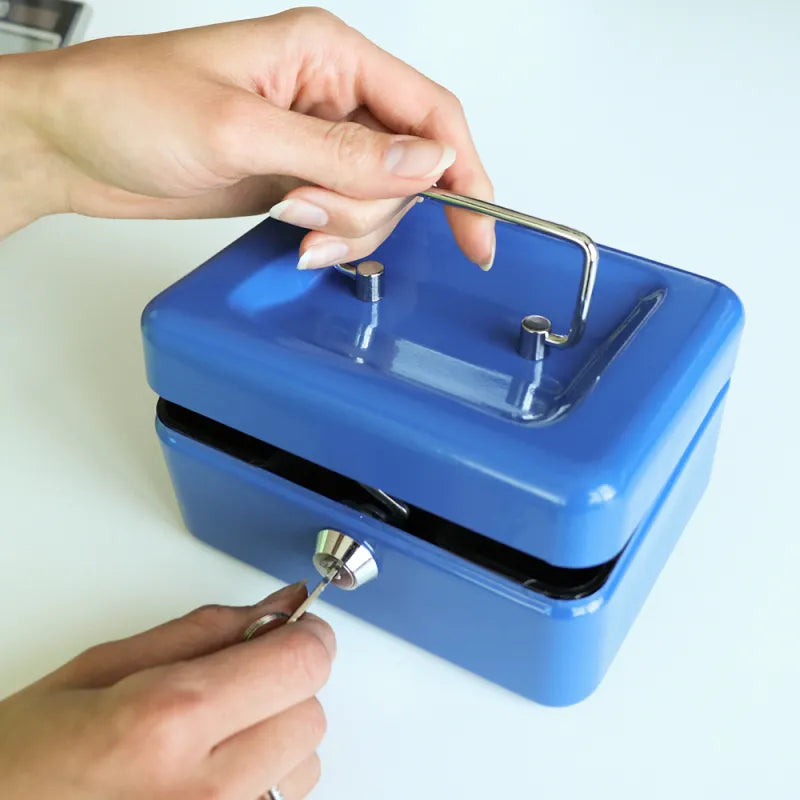 CAJA DE CAUDALES S AZUL - imagen 6