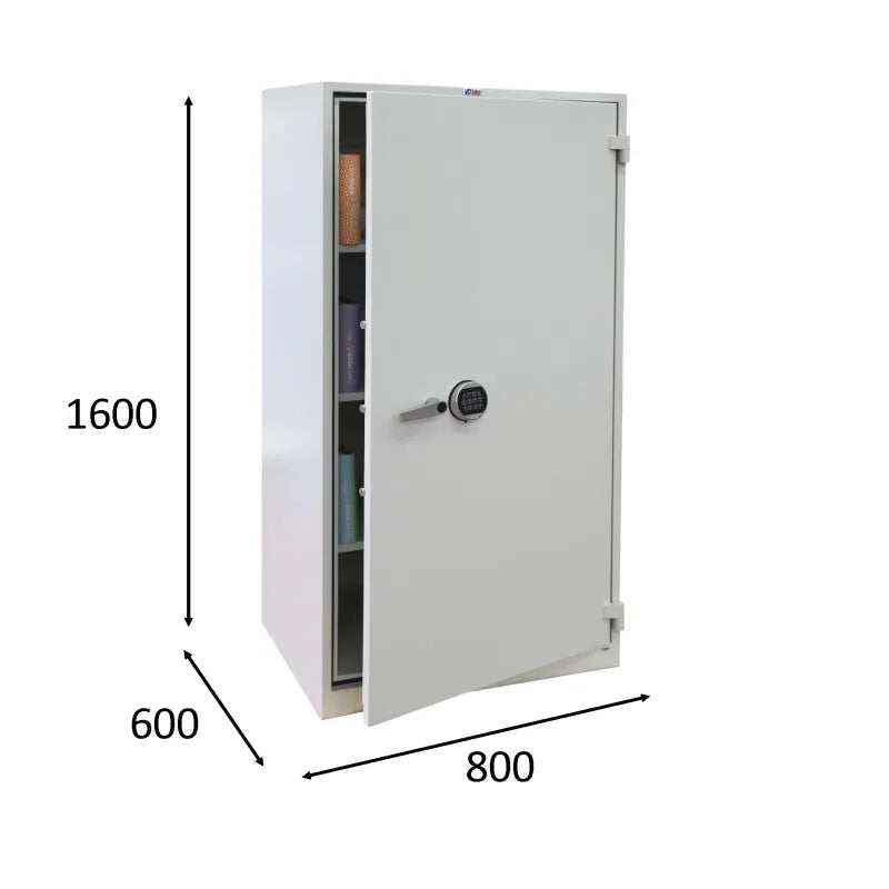 ARMARIO IGNIFUGO IGNIS 1600 ELECTRÓNICO - vista lateral
