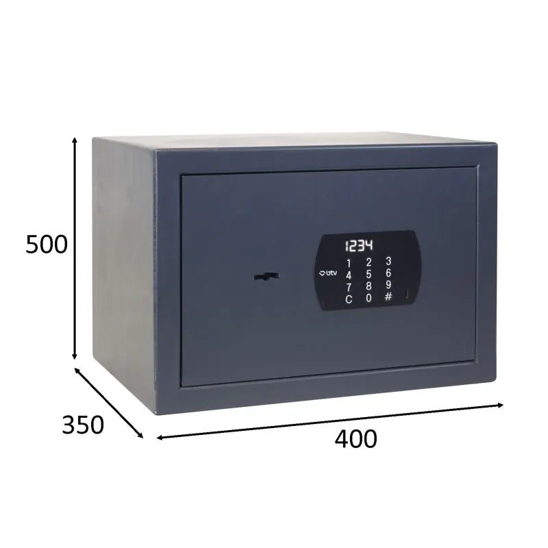 CAJA FUERTE DECORA 25 ELECTRÓNICA - vista lateral