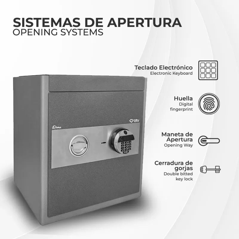 CAJA FUERTE ROMA E-50 - vista detalle