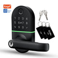 Cerradura Inteligente Neko Multimetodo BTV Negro Huella Dactilar App WiFi Puerta Blindada Antiokupa - vista principal