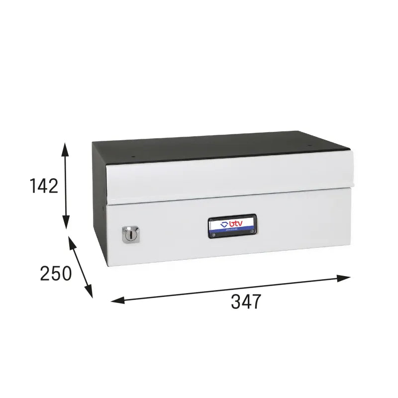 BUZON EXPO HORIZONTAL 347x250 BLANCO - vista detalle
