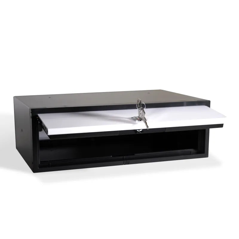 BUZON VIENA DOBLE ACCESO 380X250 BLANCO - vista detalle