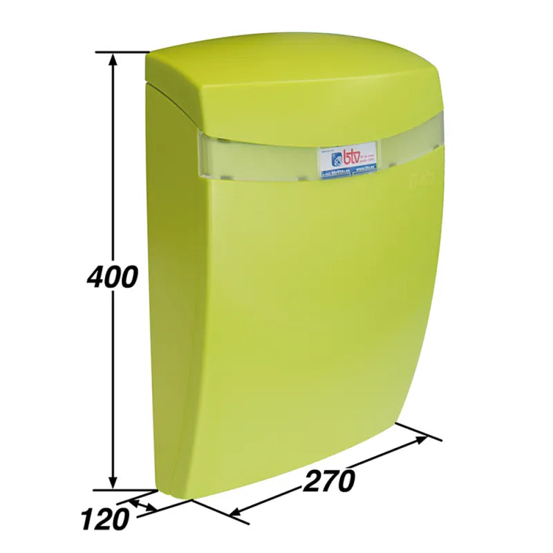 BUZON GALAXY ABS VERDE PISTACHO - imagen 4