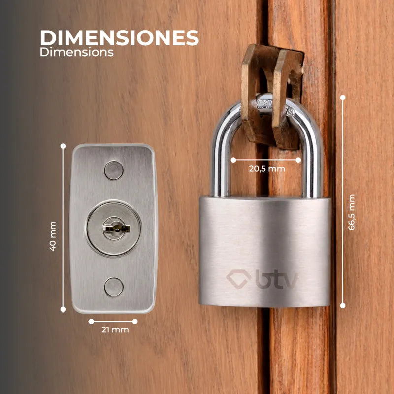 CANDADO ODIN 40 - imagen 4
