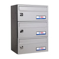 BUZON BARAJAS TRIPLE (3 BUZONES) 245x370 PLATEADO - vista principal