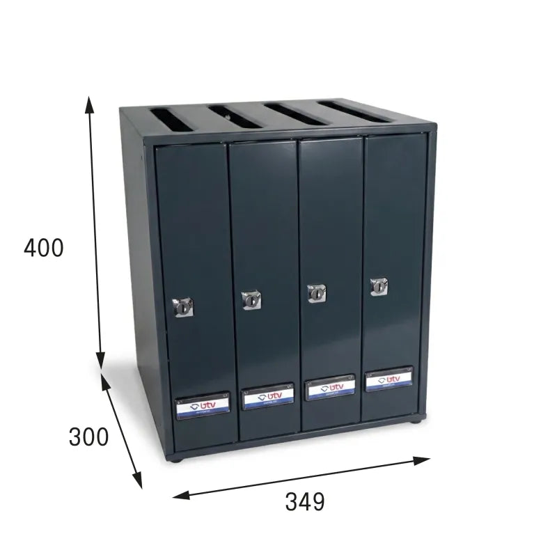 BUZON PRISMA SUPERIOR G4 ANTRACITA - vista principal