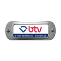 CONJUNTO TARJETEROS 5 UDS. ACERO INOX PLATEADO - vista principal