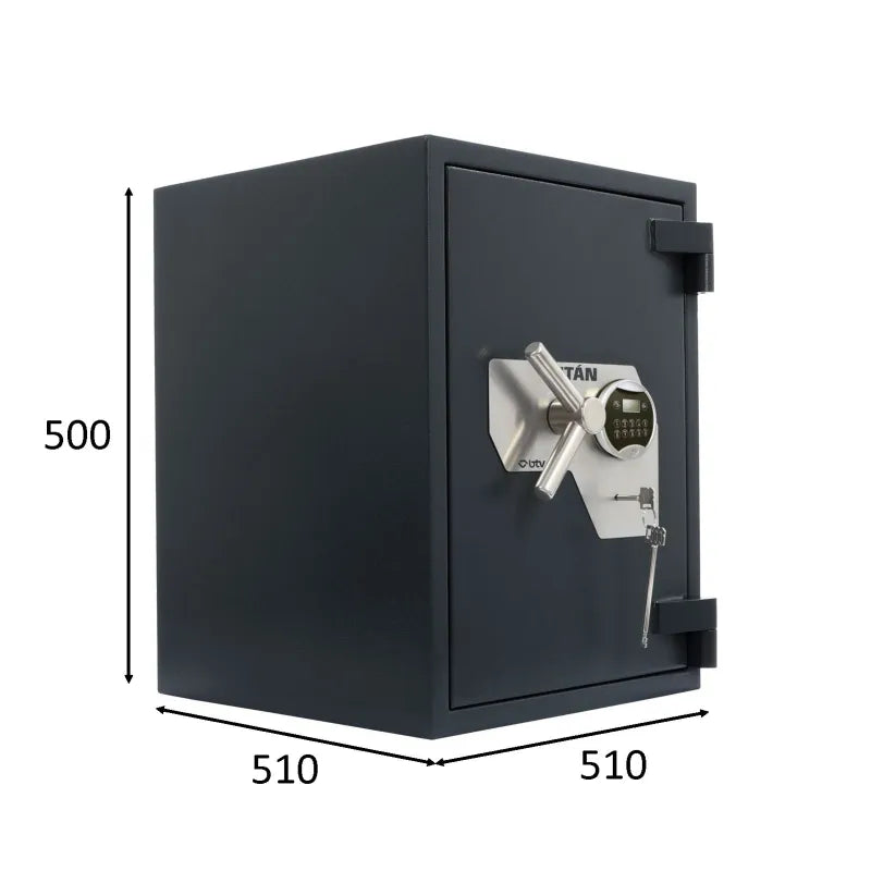 CAJA FUERTE TITAN 50 - vista lateral