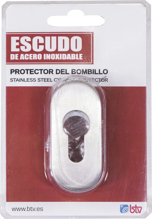 ESCUDO OVALADO DE 8 MM ACERO INOXIDABLE - imagen 4