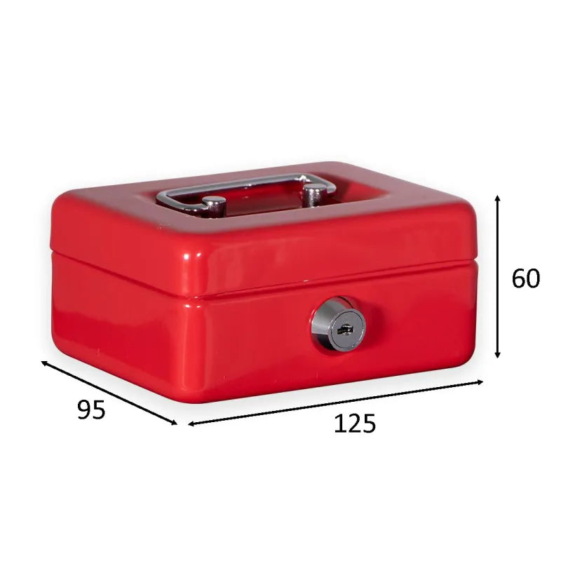 CAJA DE CAUDALES XS ROJO - imagen 14