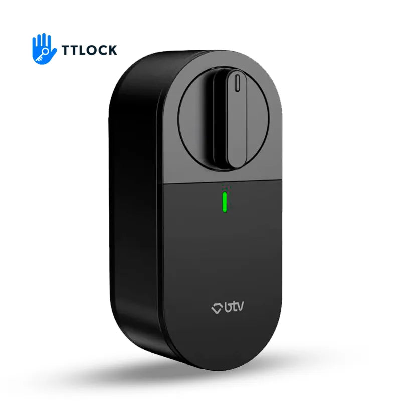 Cerradura Inteligente Argos Girallaves BTV Negro Huella Dactilar App WiFi Puerta Blindada Antiokupa - vista principal