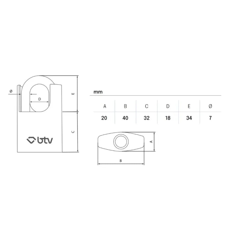 CANDADO ODIN PRO 40 - imagen 7