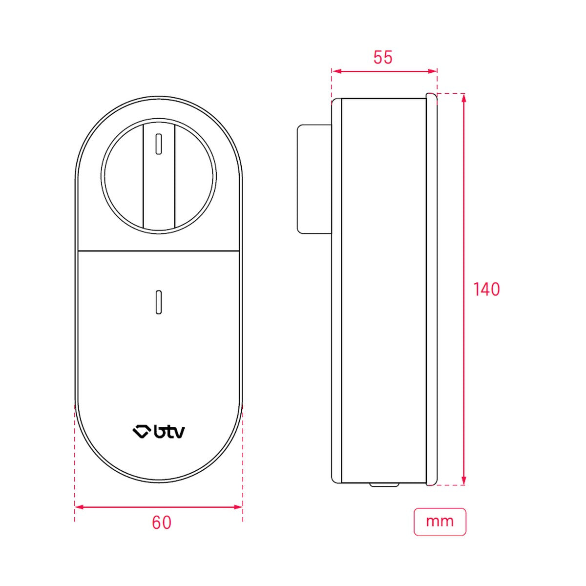 BTV Argos - cilindro compatible