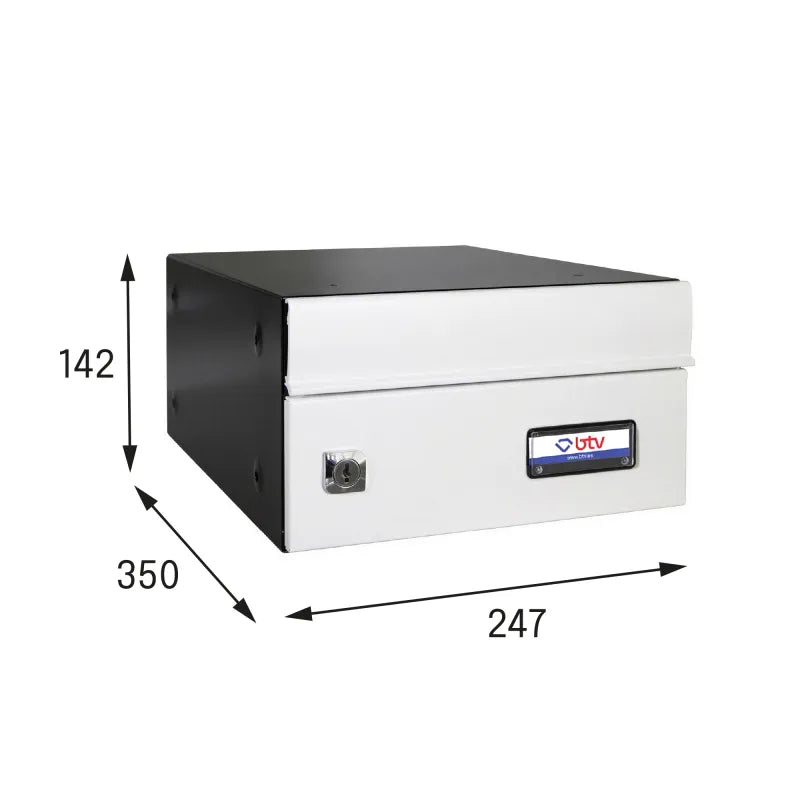 BUZON EXPO HORIZONTAL 247x350 BLANCO - vista detalle