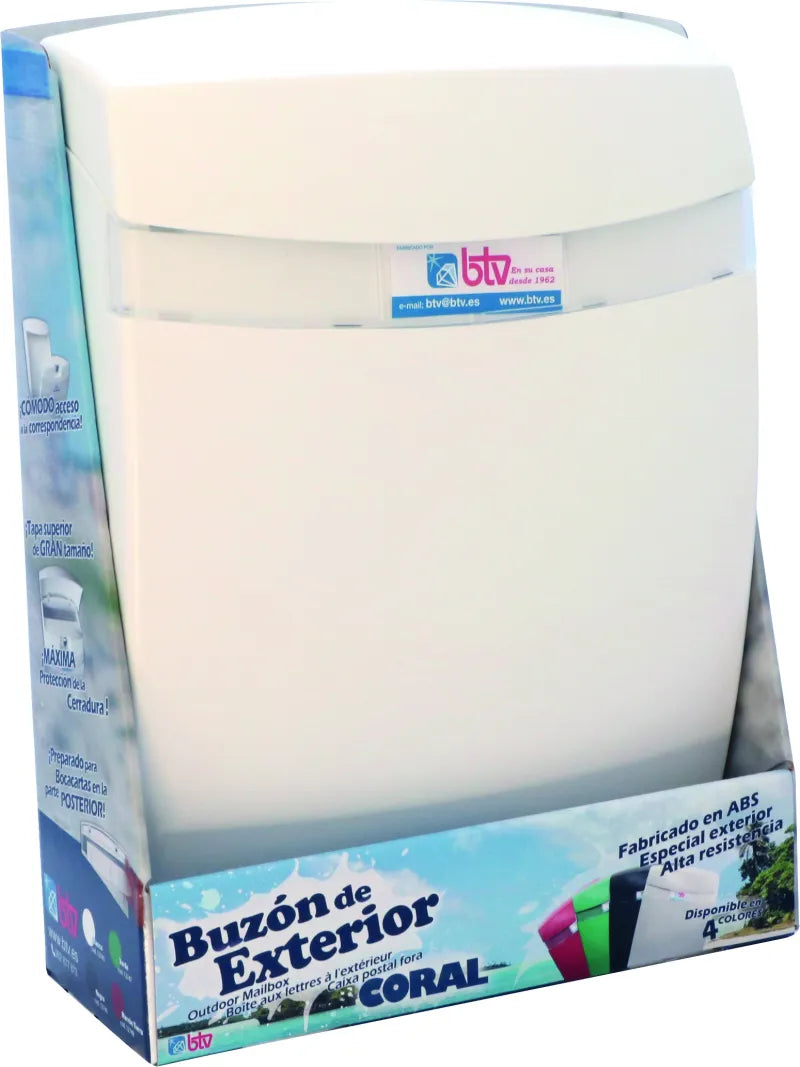BUZON CORAL ABS BLANCO - imagen 4
