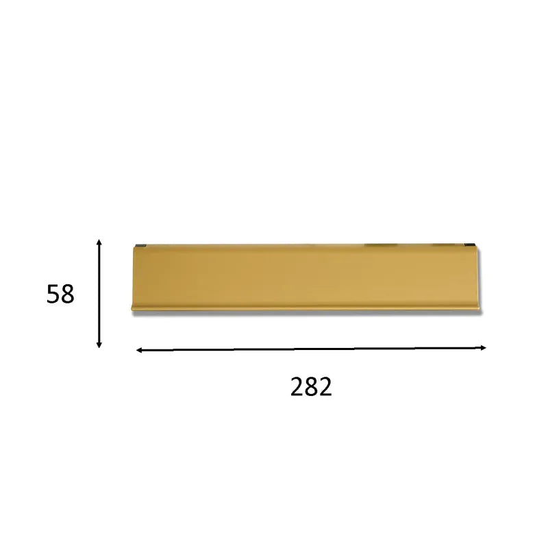 BOCACARTAS DE ALUMINIO DORADO - imagen 4