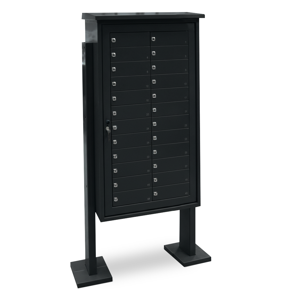 Buzón Comunidad Bcp 24 Casilleros BTV Vertical Apertura Frontal - vista principal