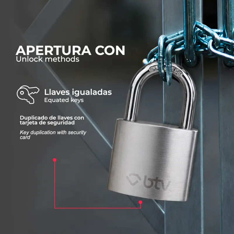 CANDADO ODIN 50 - vista detalle