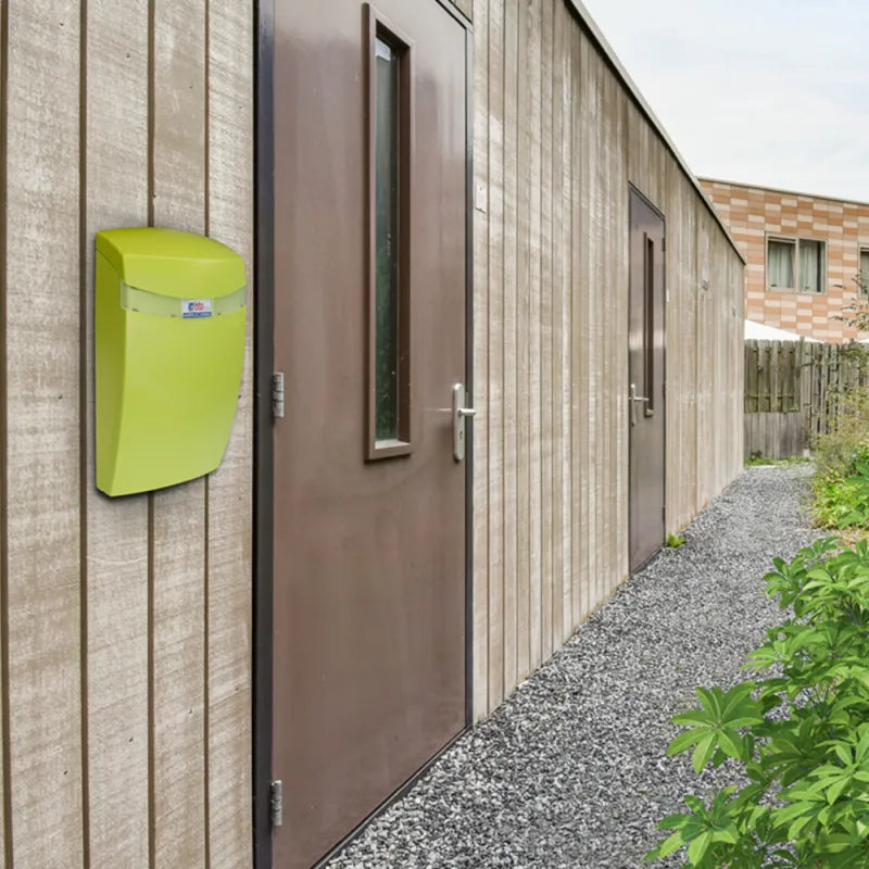 BUZON GALAXY ABS VERDE PISTACHO - vista lateral