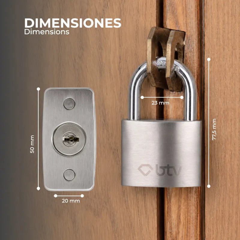 CANDADO ODIN 50 - imagen 5