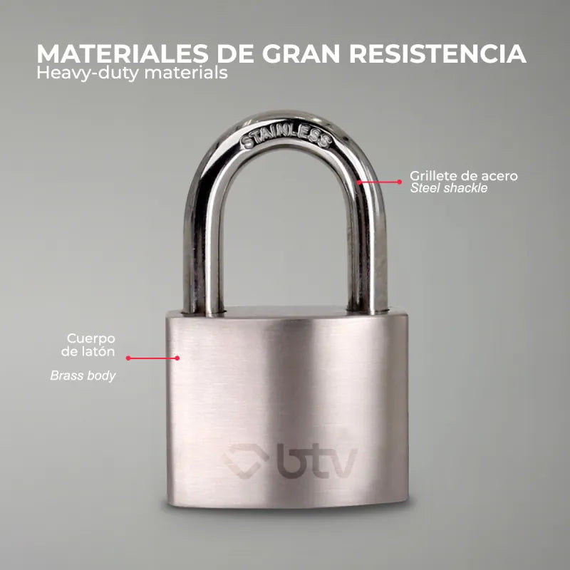 CANDADO ODIN 40 - vista lateral