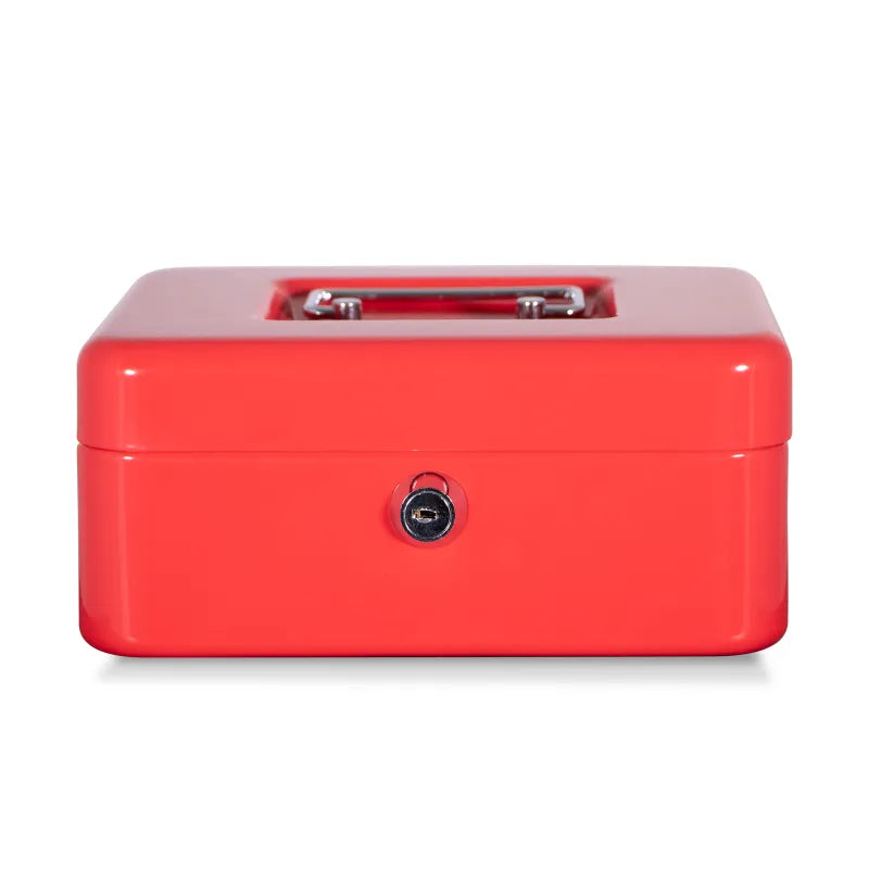 CAJA DE CAUDALES M AZUL - vista lateral