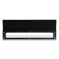 BOCACARTAS DE ALUMINIO NEGRO - vista principal