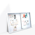 Vitrina Anuncios Exterior Blanco Aluminio 1000x1500mm Comunidad Portal Informativo - vista principal