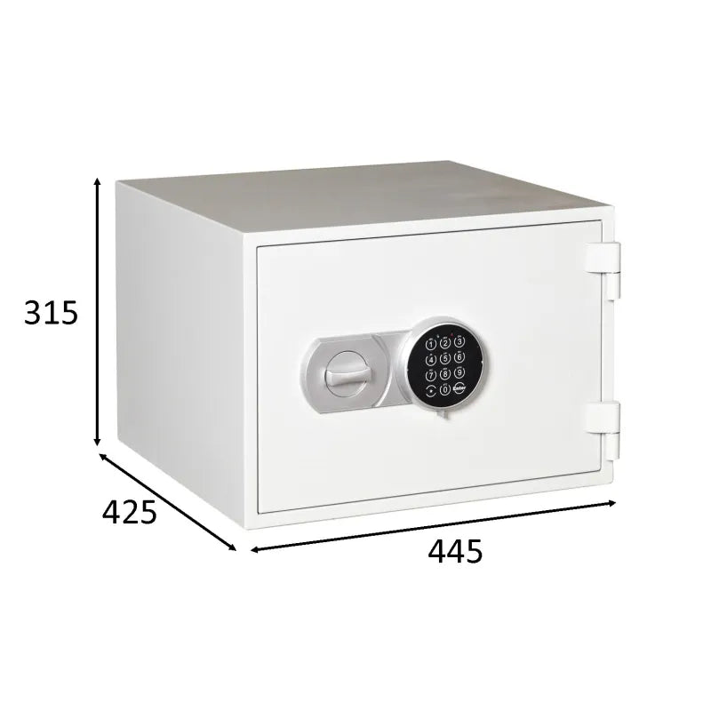 CAJA FUERTE IGNIFUGA VULCANO 32 ELECTRÓNICA - vista lateral