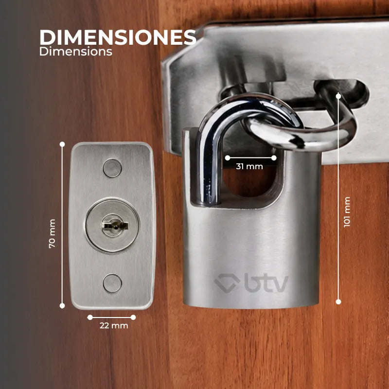 CANDADO ODIN PRO 60 - imagen 4