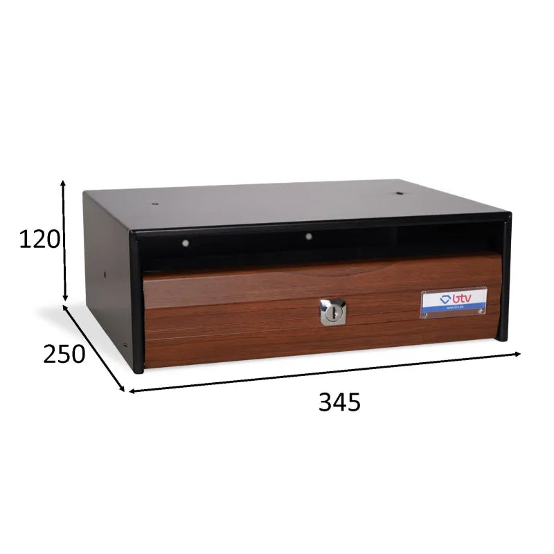 BUZON TROYA 345X250 MADERA - vista detalle