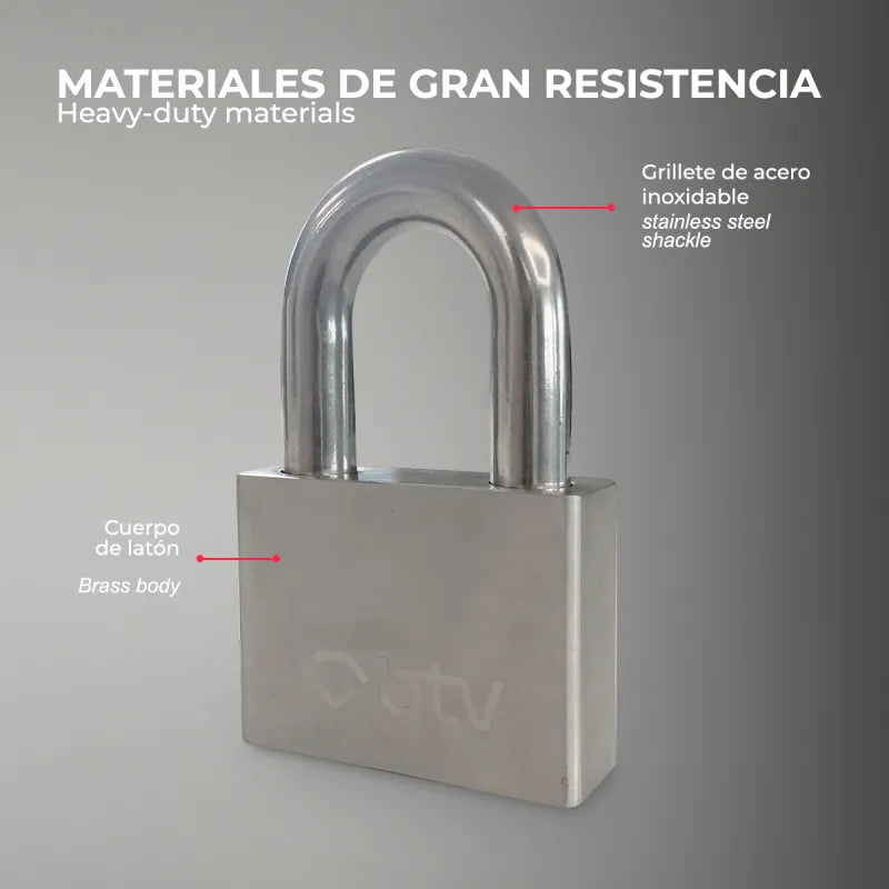 CANDADO ODIN 60 - vista lateral