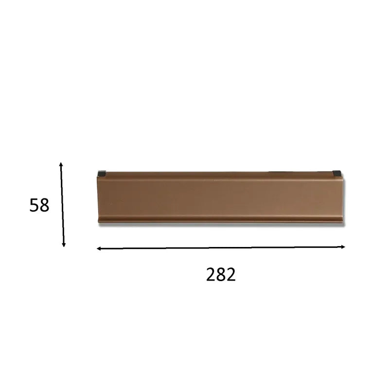 BOCACARTAS DE ALUMINIO BRONCE - imagen 4
