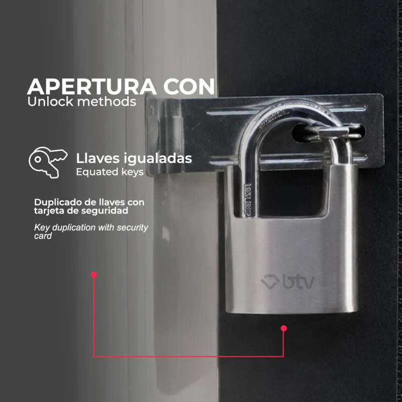 CANDADO ODIN PRO 40 - vista detalle