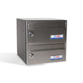 BUZON BARAJAS DOBLE (2 BUZONES) 245x250 ACERO INOXIDABLE SATINADO - vista principal