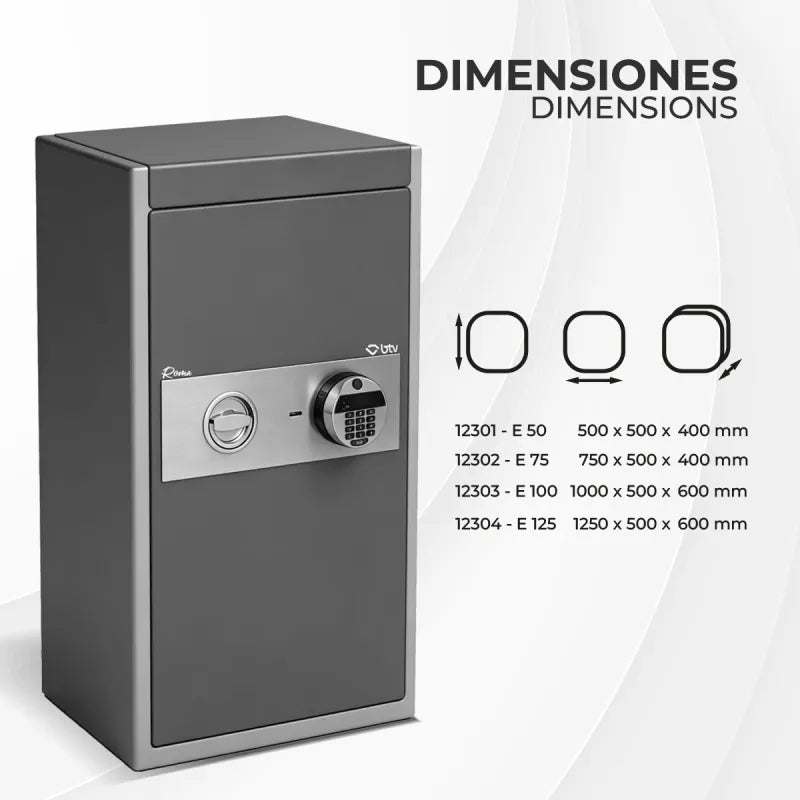 CAJA FUERTE ROMA E-125 - imagen 6
